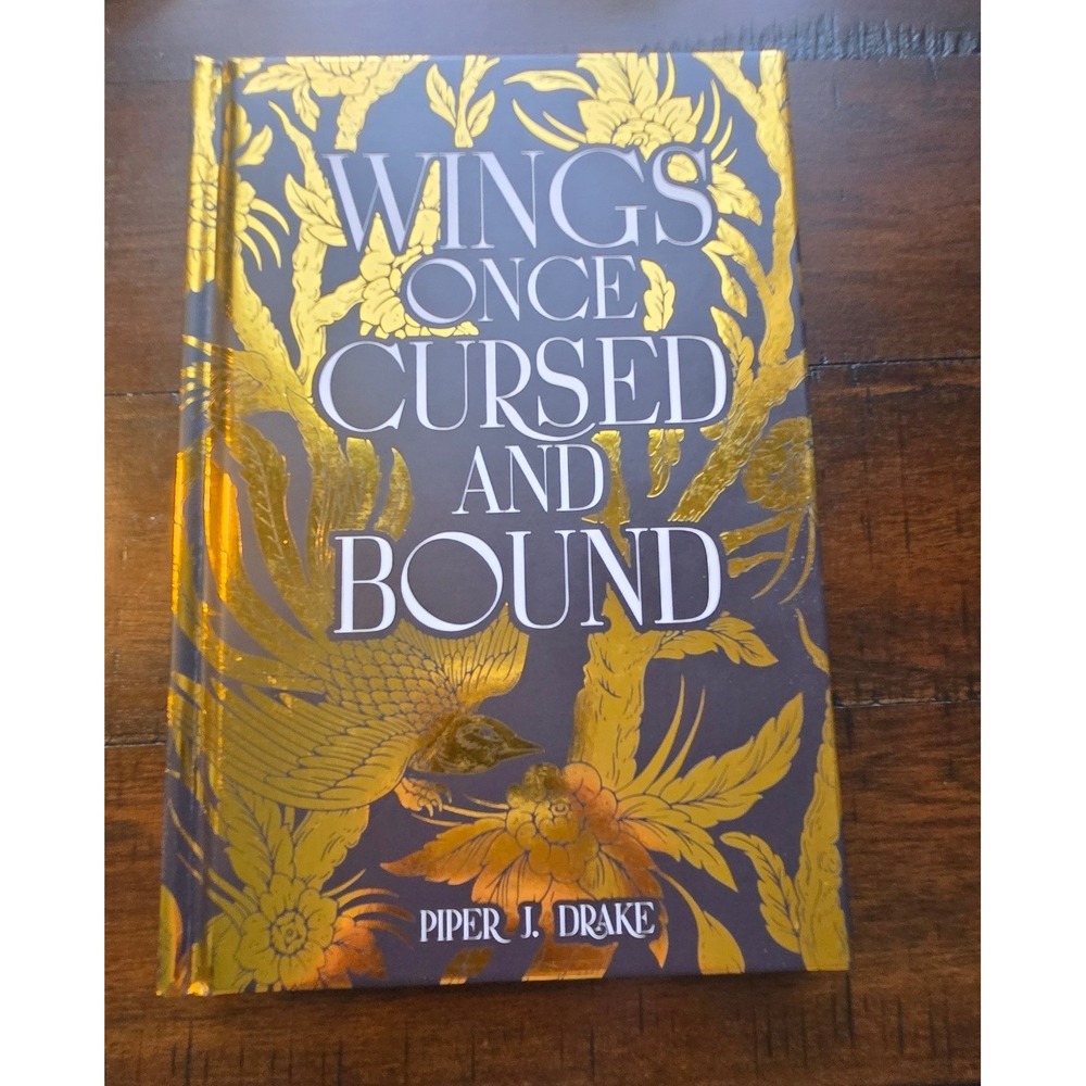 Wings Once Cursed and Bound Piper J Drake Bookish Box Exl Luxe Edition Signed